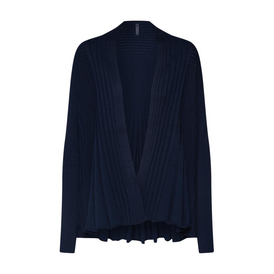 Freequent Freequent Gebreid vest CLAUDISSE donkerblauw -