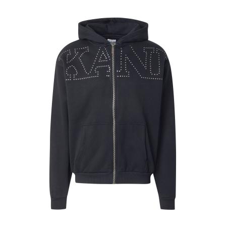 Karl Kani Karl Kani Sweatvest zwart / zilver