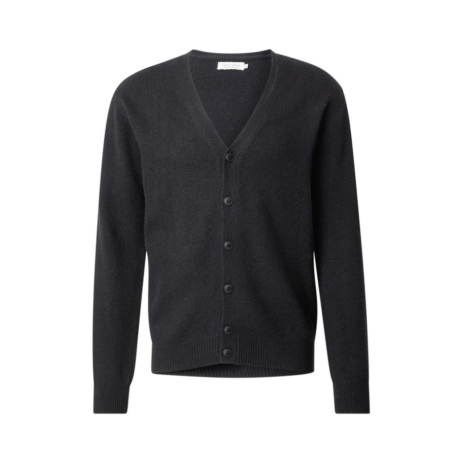 Casual Friday Casual Friday Gebreid vest CF Karl zwart -