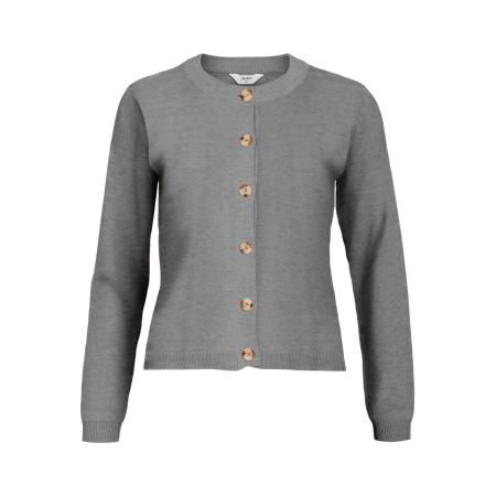 Object OBJECT Gebreid vest ESTER grijs gemêleerd