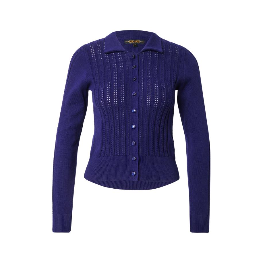 King Louie King Louie Gebreid vest Sofiei indigo -