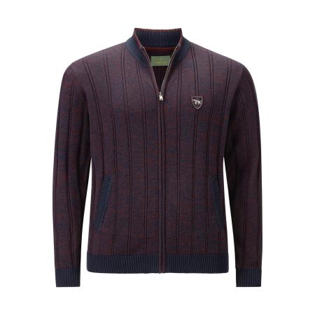 Charles Colby Vest donkerrood, Melange