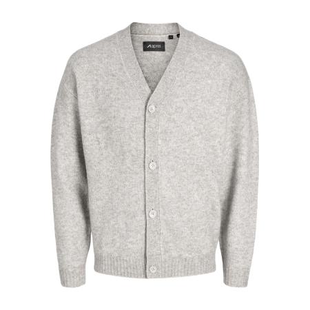 aprel Gebreid vest APREL grijs