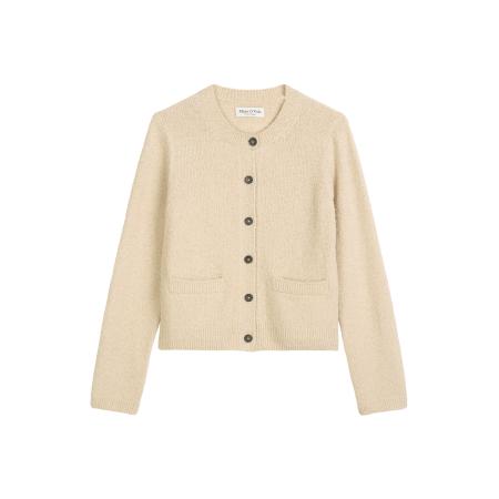 Marc O'Polo Marc OPolo Gebreid vest beige