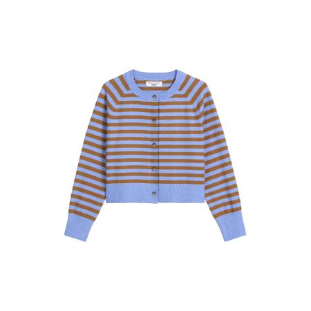 Marc O'Polo Marc OPolo DENIM Gebreid vest blauw / lila