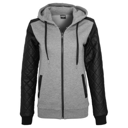 Urban Classics Urban Classics Sweatvest Diamond grijs / zwart