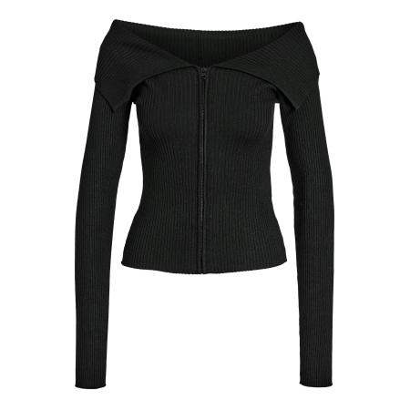 Noisy may Noisy may Gebreid vest JULIET zwart