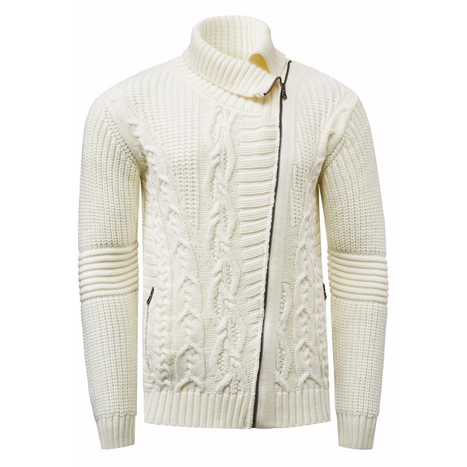 Rusty Neal Rusty Neal Gebreid vest ecru -