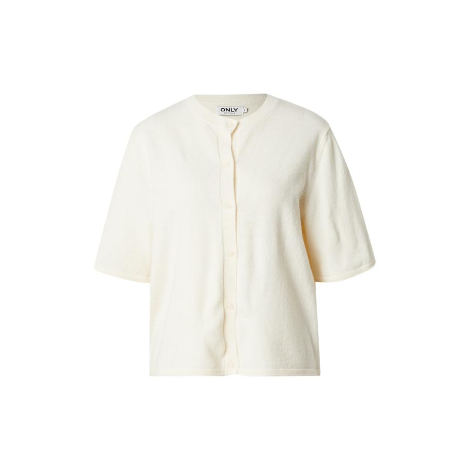 Only ONLY Gebreid vest TILDA crème -