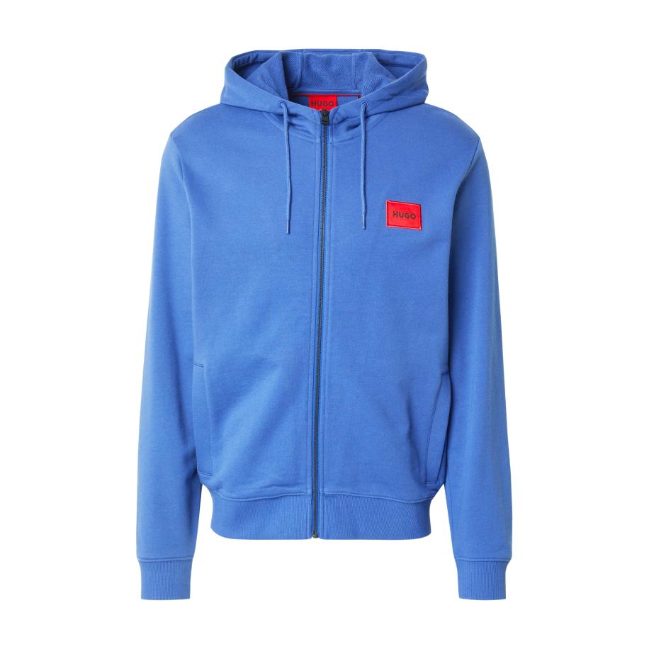 Hugo Boss HUGO Sweatvest Daple royal blue/koningsblauw / rood / zwart -