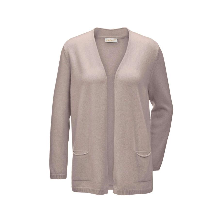 Goldner Goldner Gebreid vest sand -