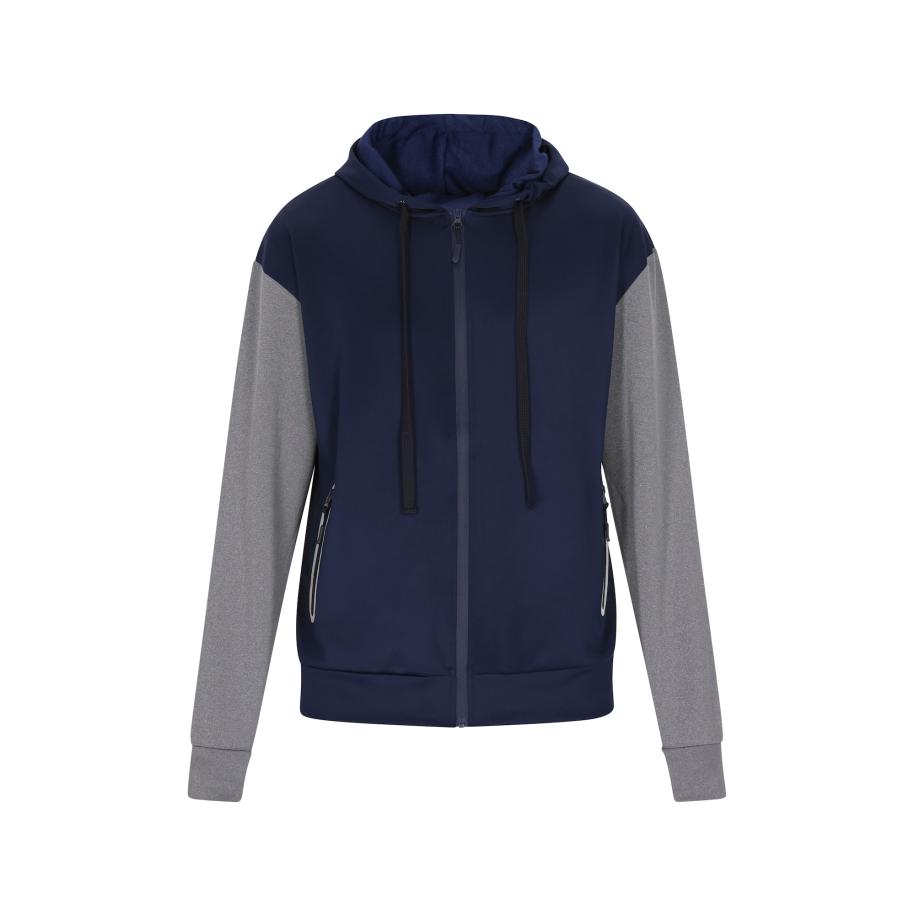 ALEKO ALEKO Sweatvest marine / grijs -