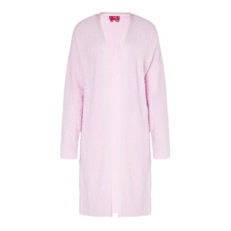 Swirly swirly Gebreid vest pink