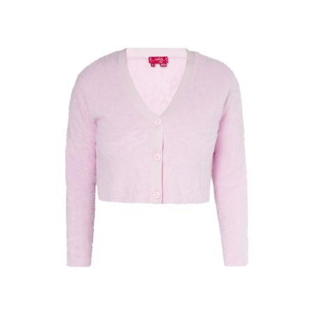 Swirly swirly Gebreid vest rosa