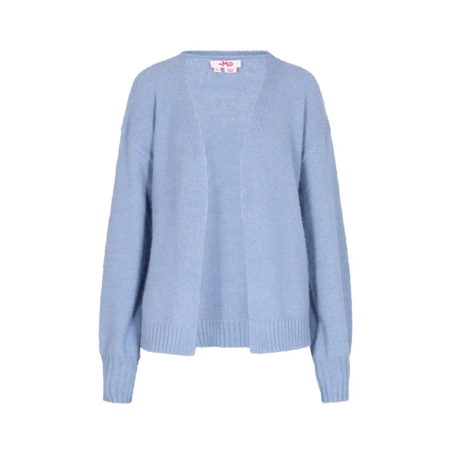 MYMO MYMO Gebreid vest lichtblauw -