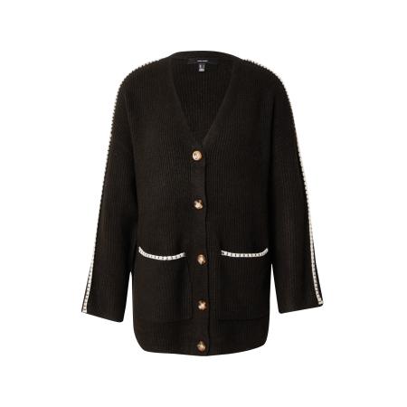 Vero Moda VERO MODA Gebreid vest VMZORA donkerblauw / wit