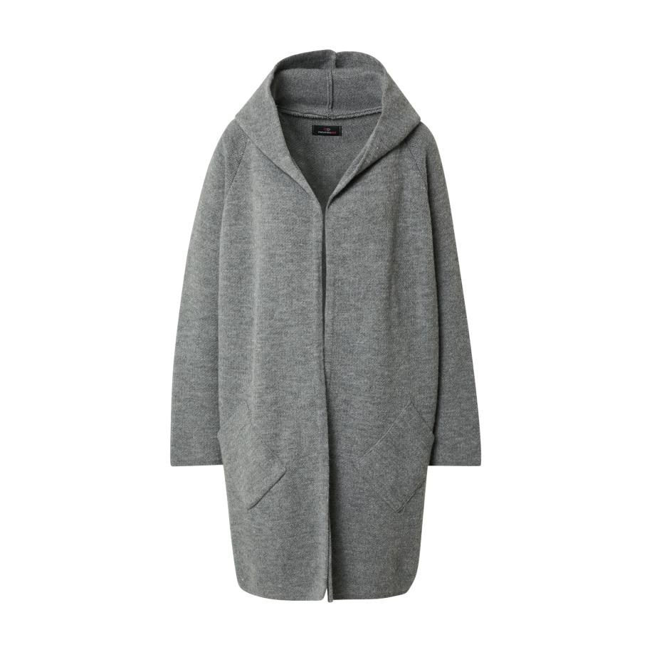 zwillingsherz Zwillingsherz Gebreid vest Annabell grijs -