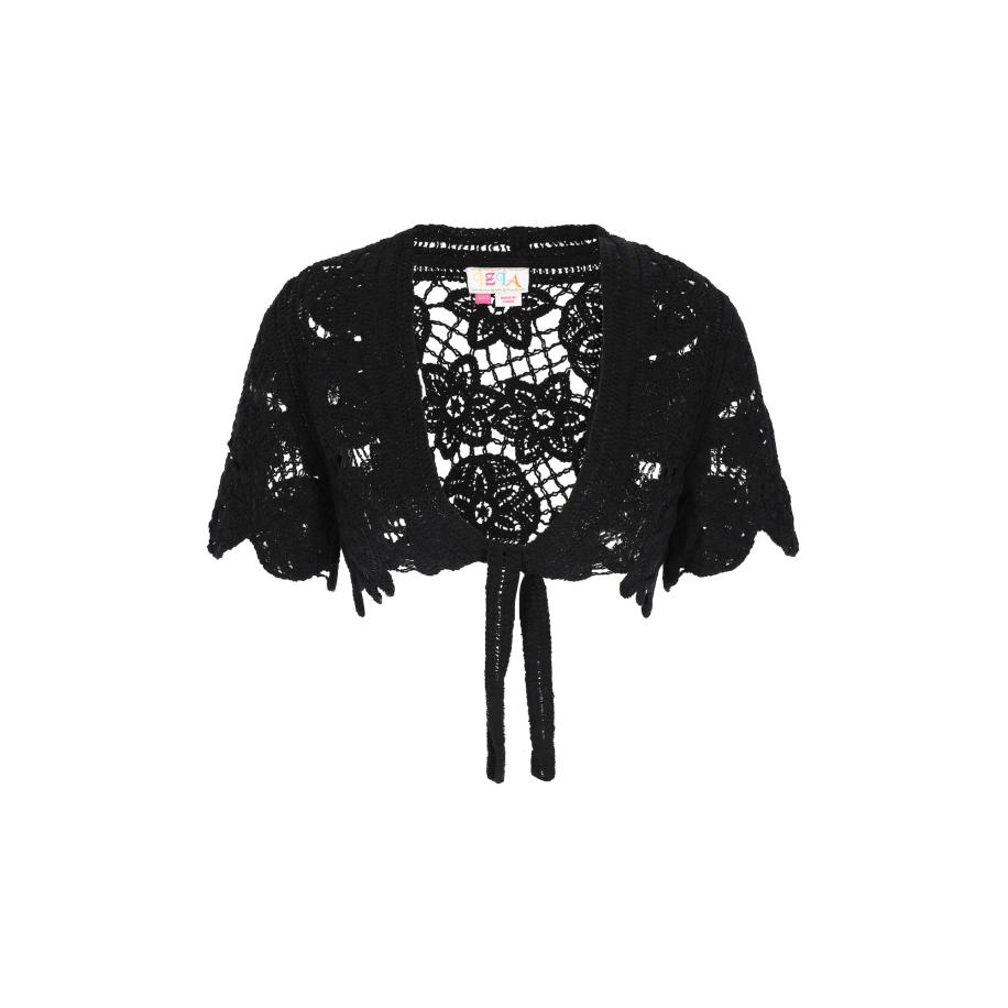 IZIA IZIA Bolero Spring Summer zwart -