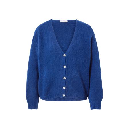 zwillingsherz Zwillingsherz Gebreid vest blauw