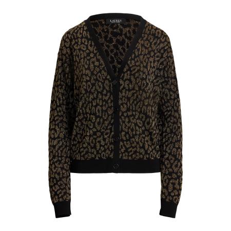 Lauren Ralph Lauren Lauren Ralph Lauren Gebreid vest PARRIE goud / zwart