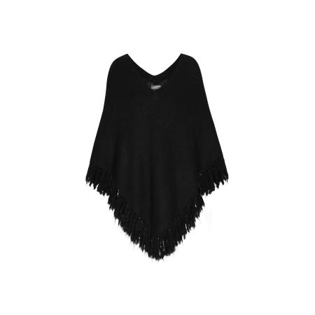 DreiMaster DreiMaster Vintage Cape zwart