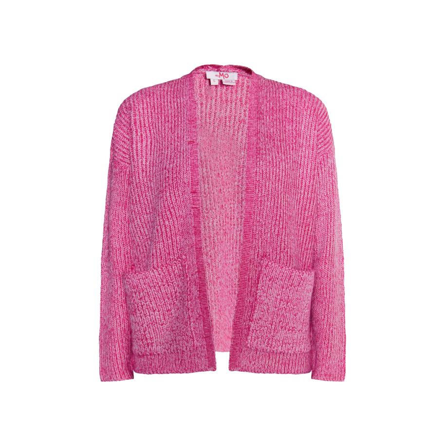 MYMO MYMO Gebreid vest Blonda roze gemêleerd / wit -
