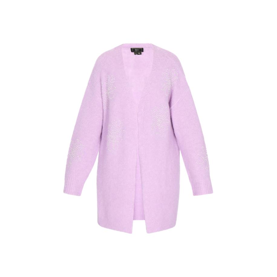 Faina faina Gebreid vest lavendel -