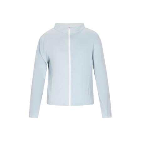 HOMEBASE Sweatvest pastelblauw / wit