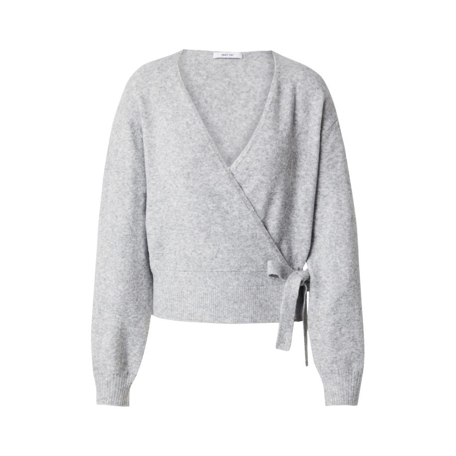 ABOUT YOU ABOUT YOU Gebreid vest lichtgrijs -