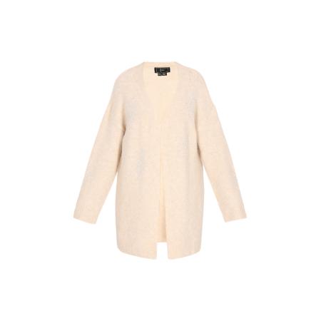 Faina faina Gebreid vest lichtbeige