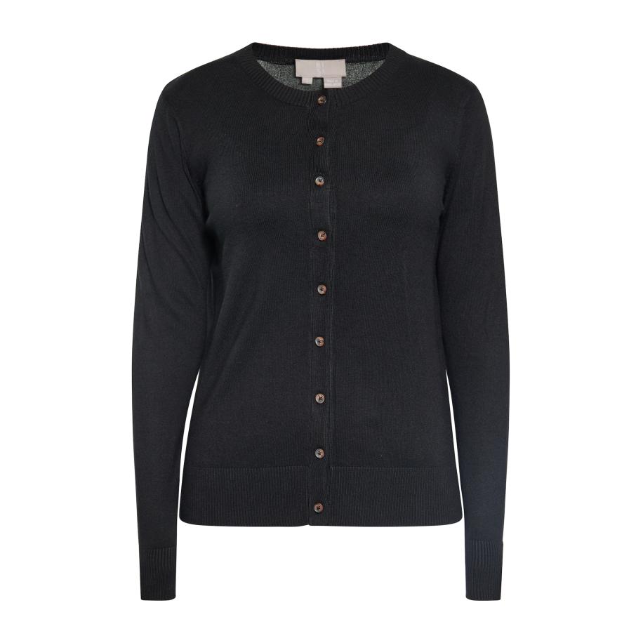 RISA RISA Gebreid vest zwart -