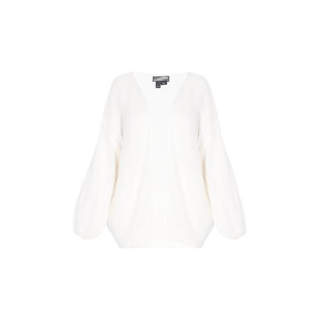 DreiMaster DreiMaster Vintage Gebreid vest wit