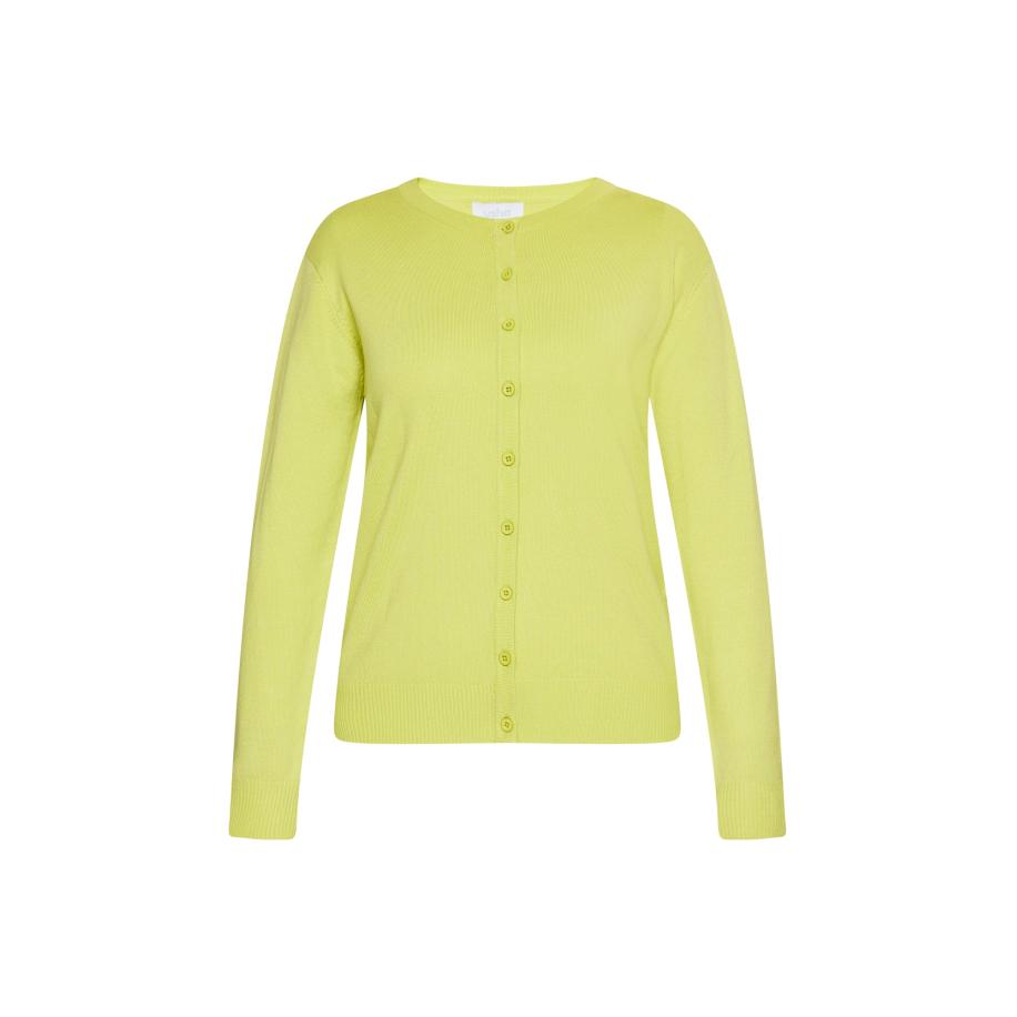 Usha usha BLUE LABEL Gebreid vest lichtgroen -