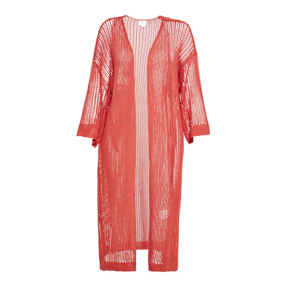 Usha usha FESTIVAL Gebreid vest koraal -