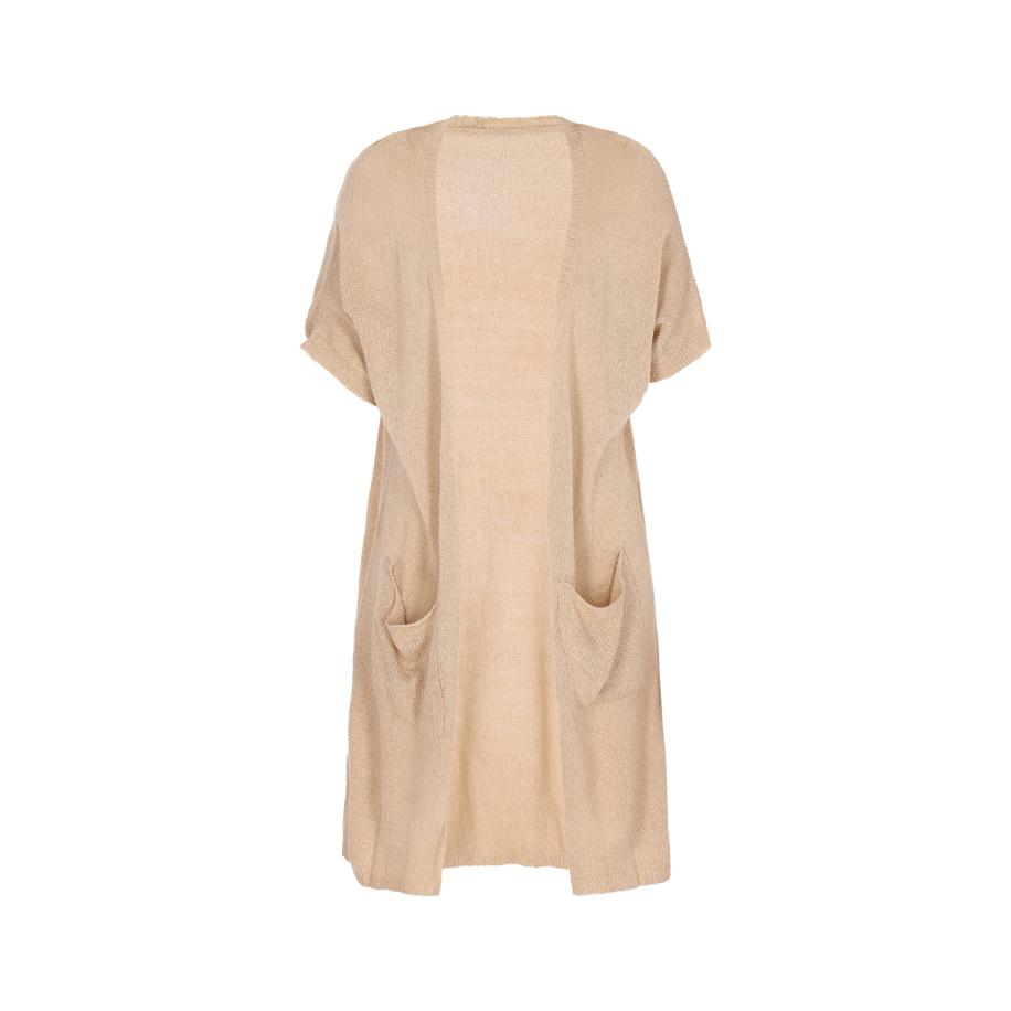 IDONY IDONY Gebreid vest Fashion Look beige -