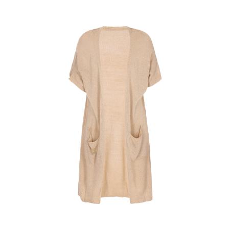 IDONY IDONY Gebreid vest Fashion Look beige