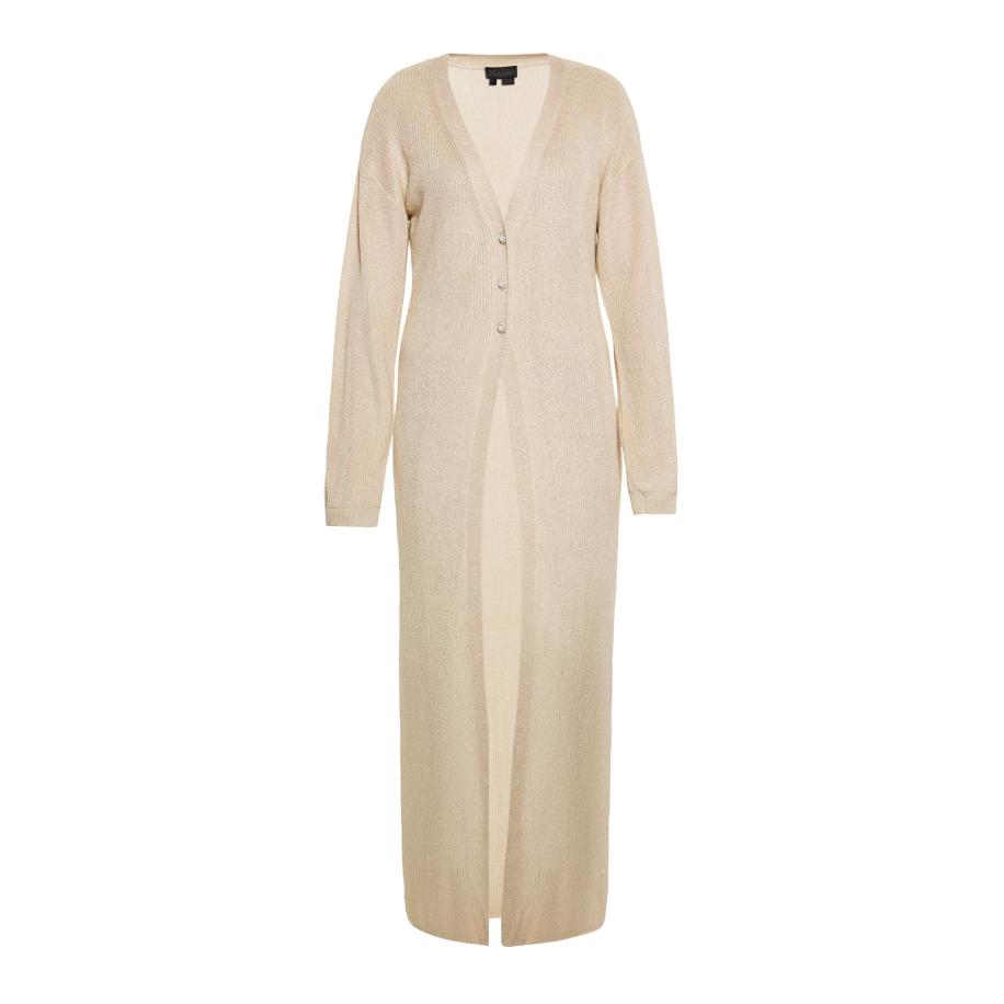 NAEMI NAEMI Gebreid vest ivoor -