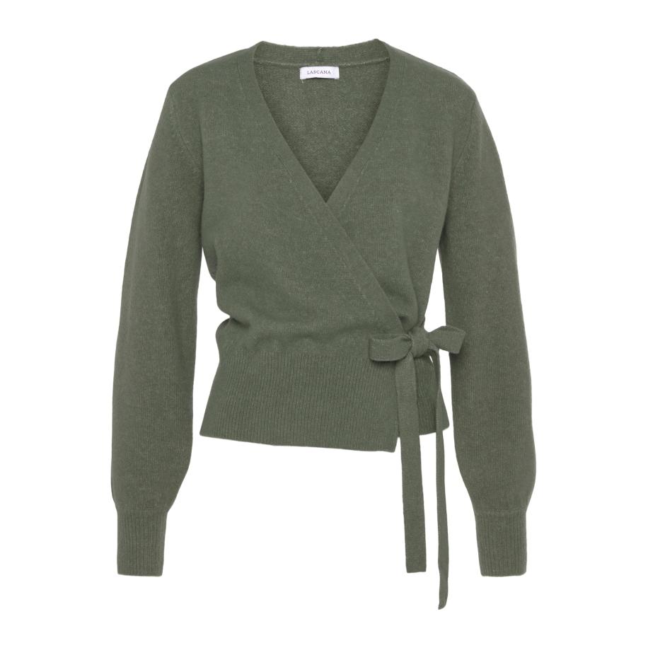 Lascana LASCANA Gebreid vest olijfgroen -