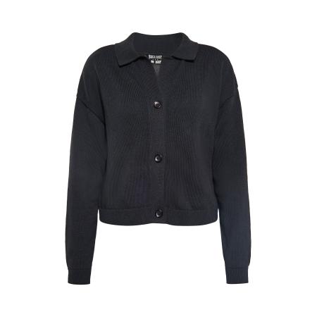 ROCKEASY ROCKEASY Gebreid vest zwart