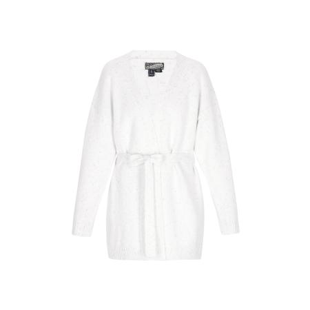 DreiMaster DreiMaster Vintage Gebreid vest offwhite