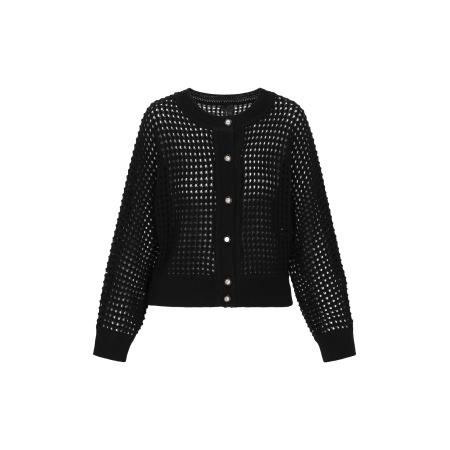 DreiMaster DreiMaster Klassik Gebreid vest zwart