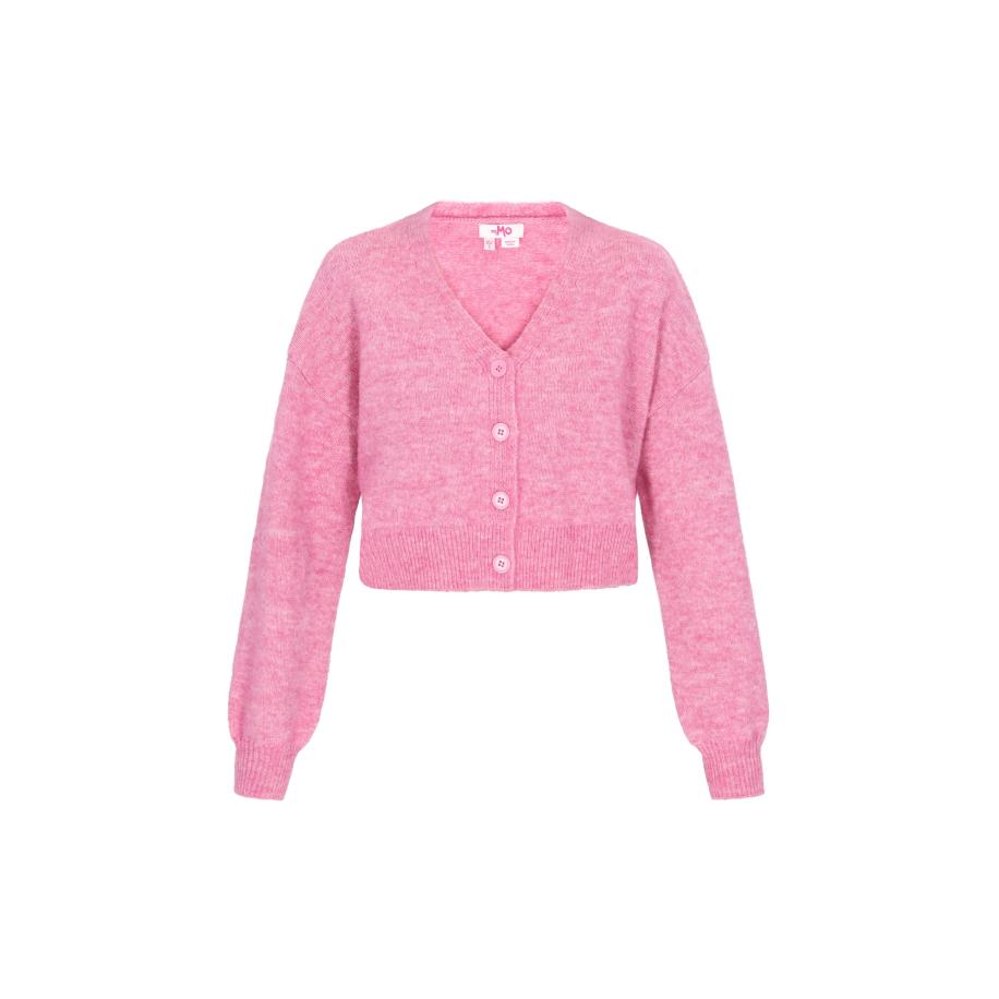 MYMO MYMO Gebreid vest pink -