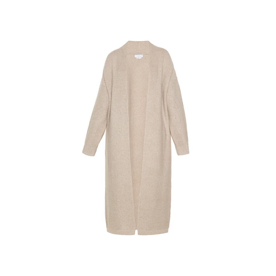 Usha usha WHITE LABEL Gebreid vest beige gemêleerd -