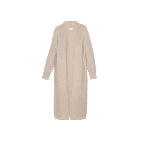 Usha usha WHITE LABEL Gebreid vest beige gemêleerd