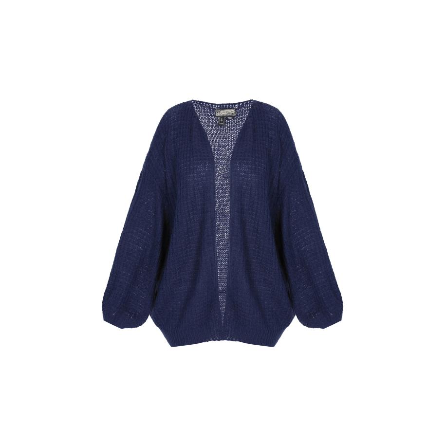 DreiMaster DreiMaster Vintage Gebreid vest navy -