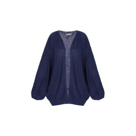 DreiMaster DreiMaster Vintage Gebreid vest navy