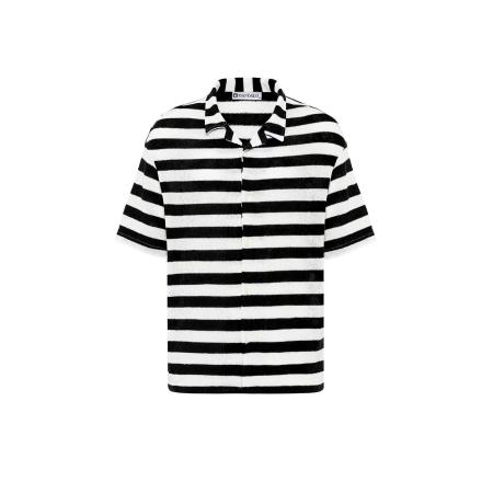 Dandalo Dandalo Gebreid vest zwart / wit