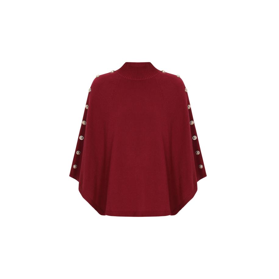 DreiMaster DreiMaster Klassik Cape Vintage rood -