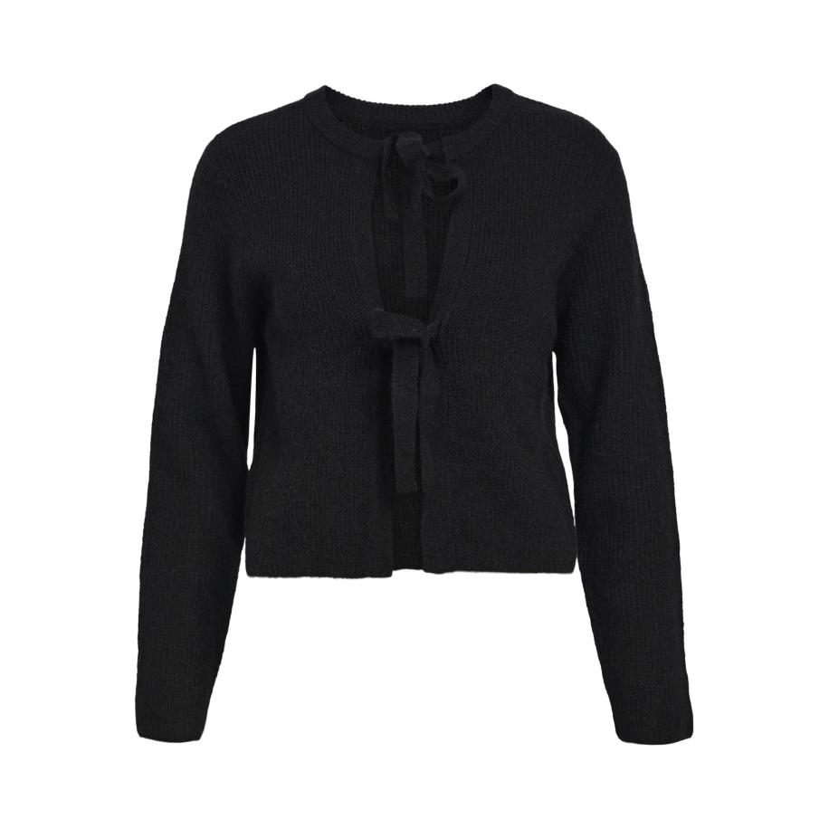 Object OBJECT Gebreid vest ParviI zwart -