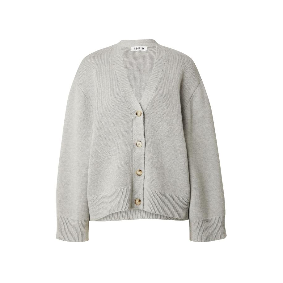 EDITED EDITED Gebreid vest Onorina grijs -